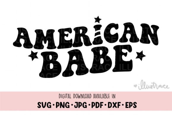 American Babe Svg - 4th of July