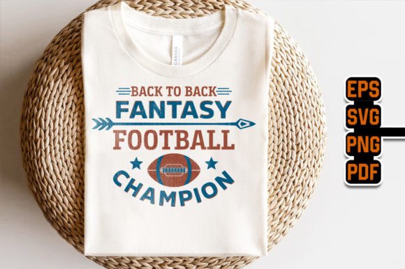Back to Back Fantasy Football Champion Graphics