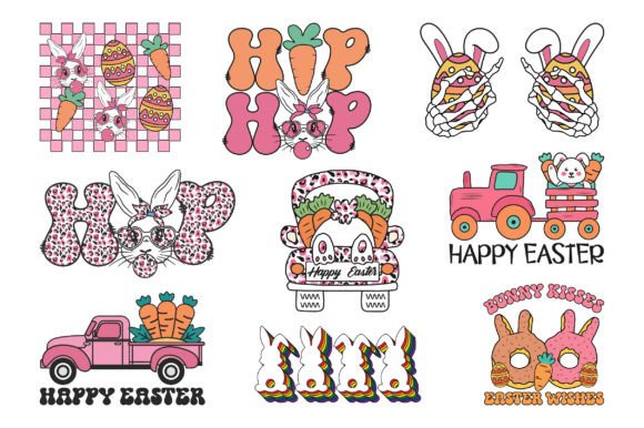 Easter Bunny SVG Sublimation Bundle