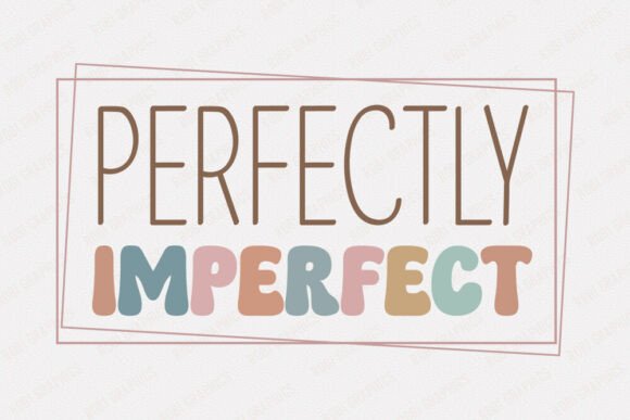 Perfectly Imperfect - Retro SVG