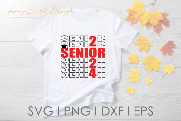 Senior 2024 Graduation Svg Png: Graphics for Crafts