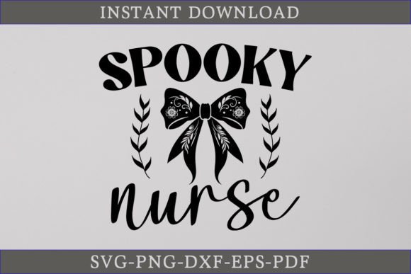 Spooky Nurse SVG for Crafts and Graphics
