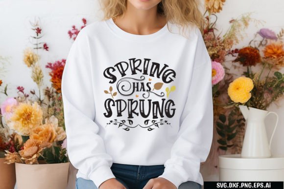 Spring Has Sprung Graphics for T-Shirt Designs